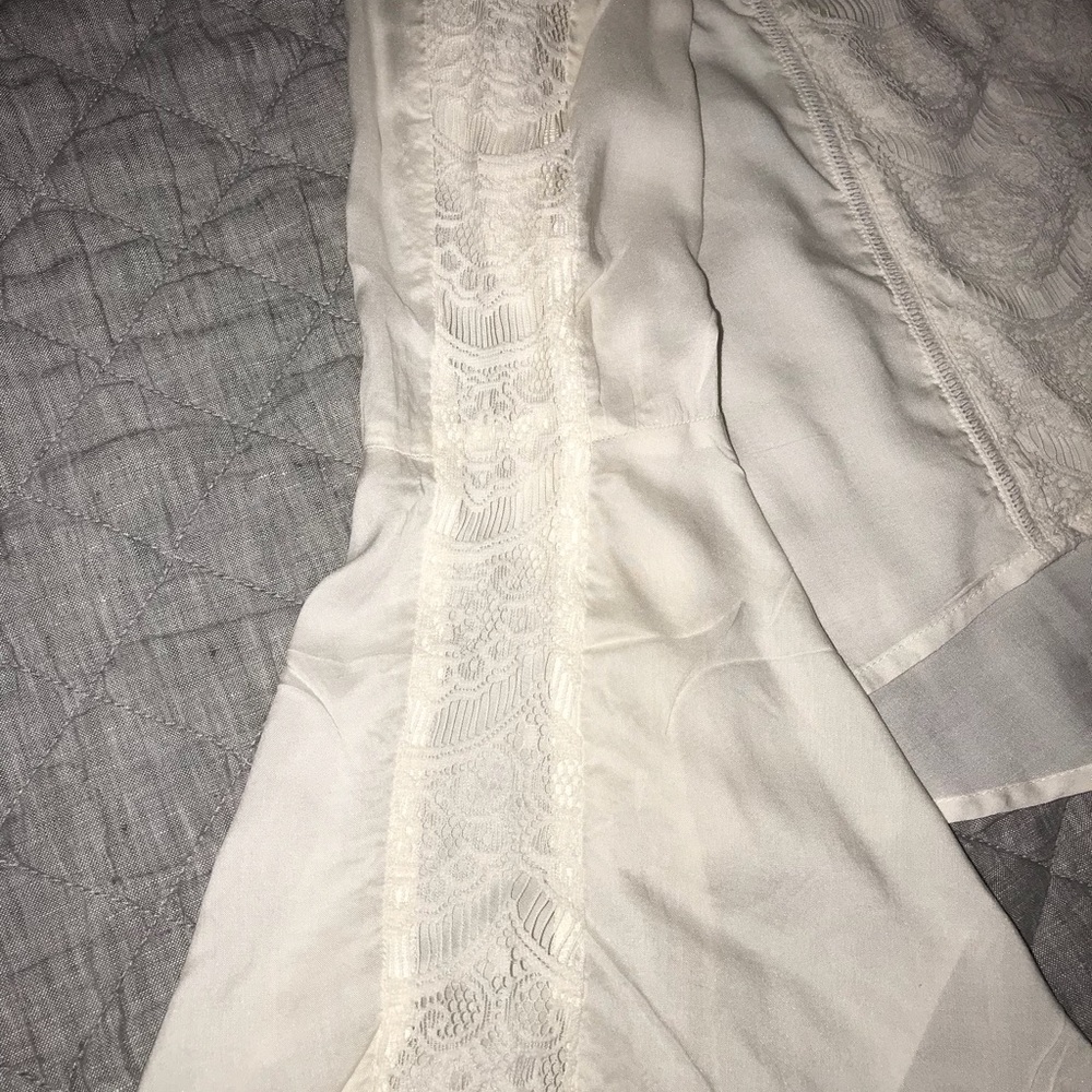 NWT Abercrombie & Fitch shoulder less long sleeve top - Picture 2 of 6